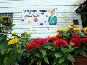 Welcomed by farm fresh flowers
