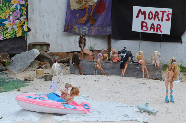 Barbie Beach June 2012 - Photo credit: Tom Magliery via Flickr
